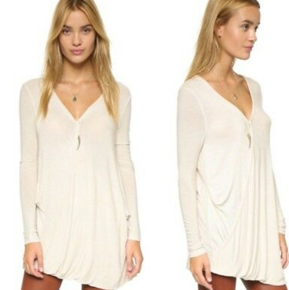 Free People Wrap Knit Sweater